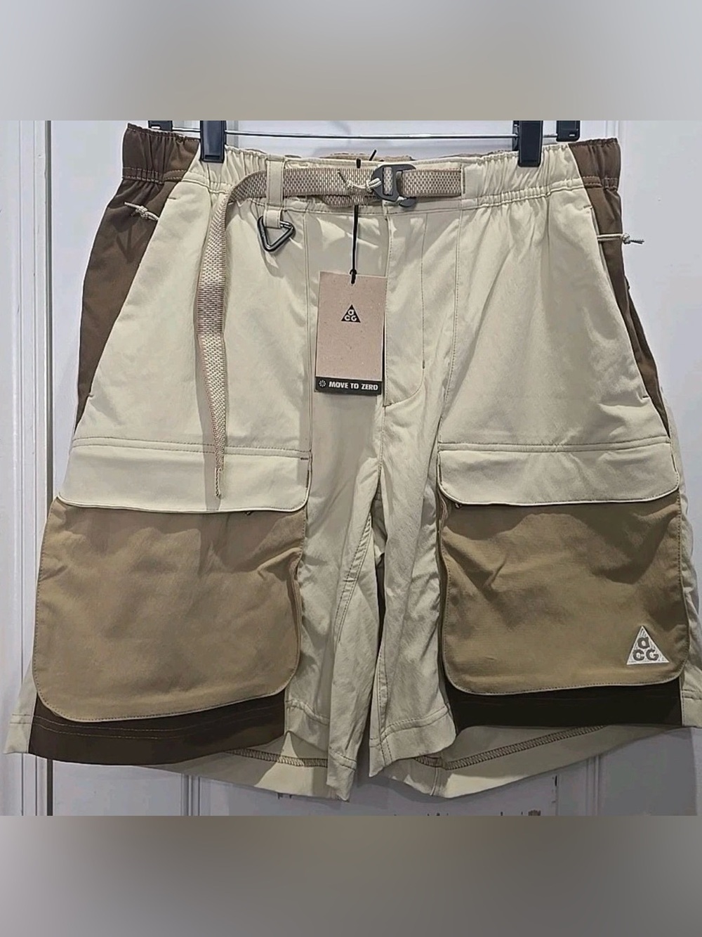 Nike ACG Smith Summit Cargo Shorts Khaki / Tan HV0593-229 Men sz 2xl